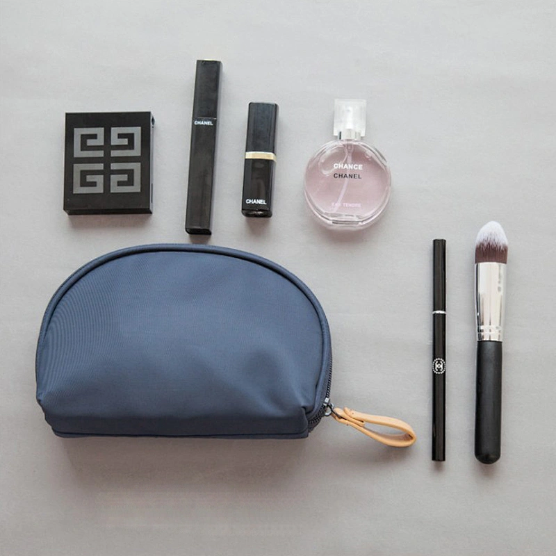 Girls nylon toiletry cosmetic case bag make up purse makeup kit pouch