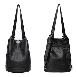 Wholesale Shoulder Bag Multifunction Messenger Bags Leather Backpack