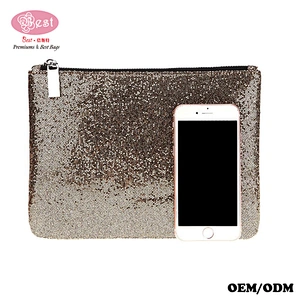 Sequins phone case wallet coin Evening Bag