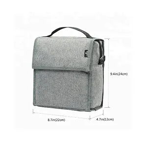 Best OEM Recycle Adjustable Shoulder Strap Eco Kids Insulated Lunch Cooler Bag