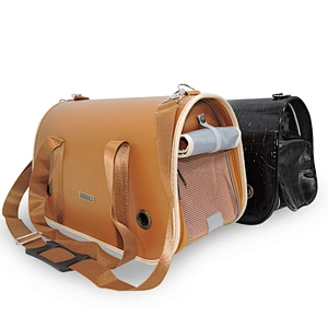 Portable soft sided pet travel tote shoulder sling bag cat carrier satchels for dogs