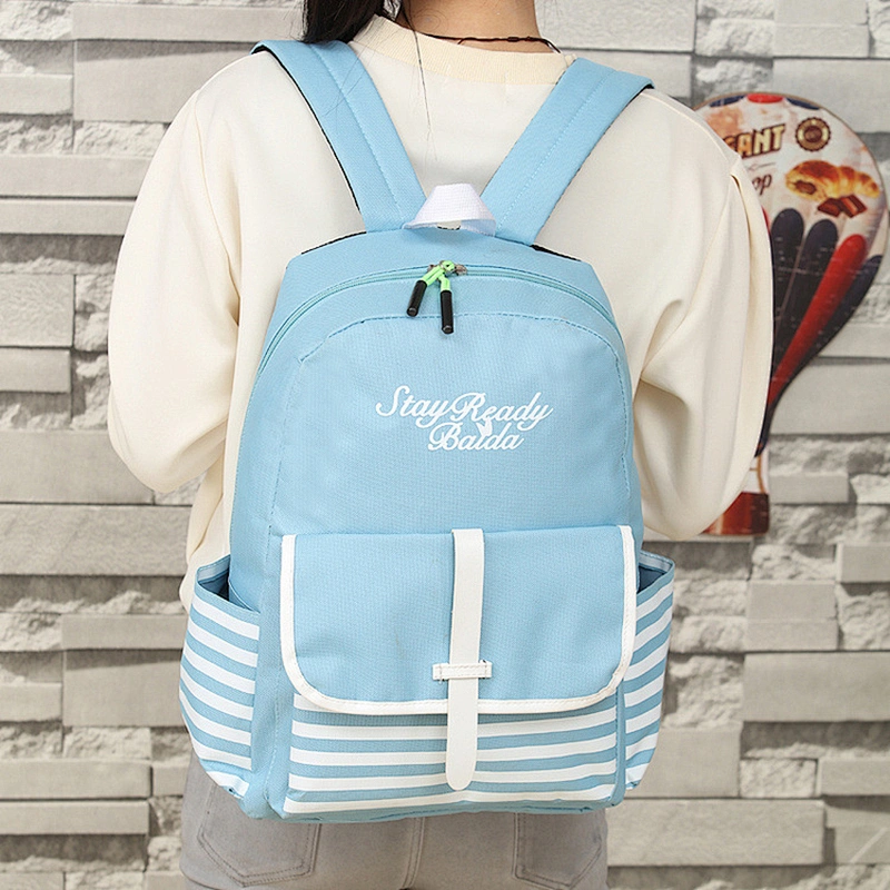 Factory wholesale price fashion lightweight big capacity printing backpack school girls for College Students