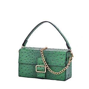 Women's Multi Zip Pockets sewing handbag frame Messenger frame Handbag/Double Compartments Crossbody Bag