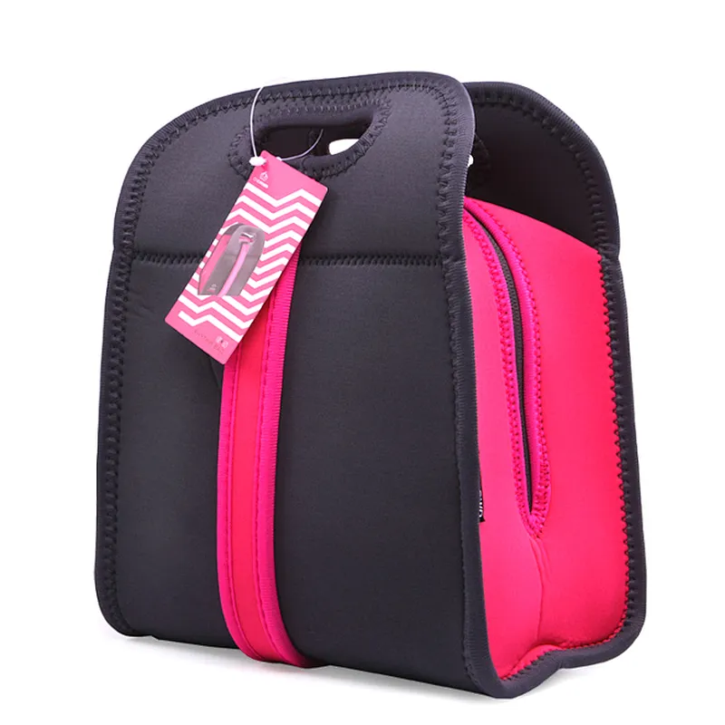 School student children neoprene lunch bag for kids food