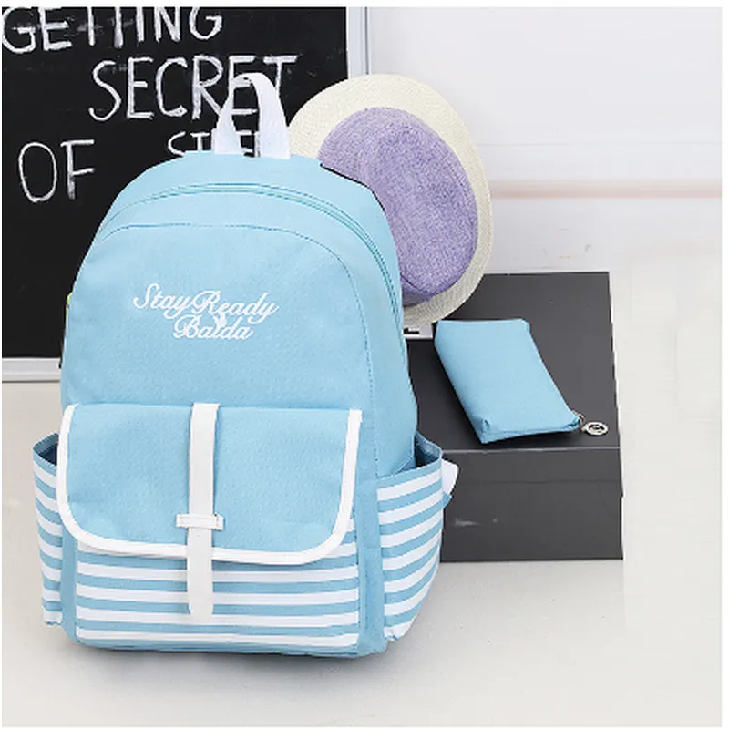 Japanese stylish cheap cute printed girls schoolbags backpacks for college girls