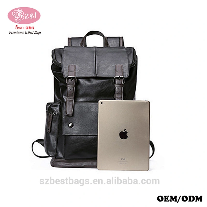 Hot sale Latest Leather Backpack Laptop Backpack Travelling Backpack for man