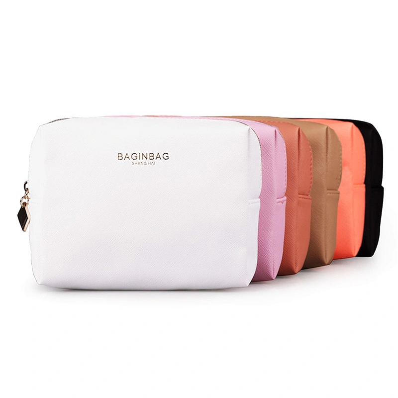 Branded promotional designer beautiful cute zipper toiletry pouch cosmetic bag