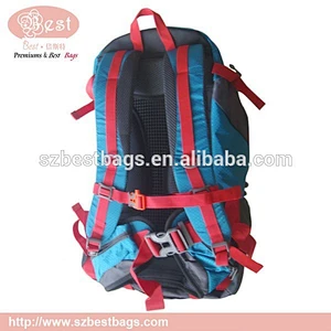 custom military hiking backpack with good back support system