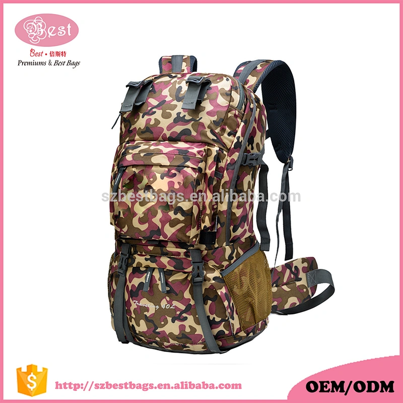 Super high quality durable custom handmade travel tactical backpack hunting backpack