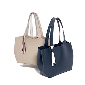 Western Style PU Leather Shoulder Bag Trendy Tote Handbag for Women
