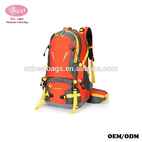 Big size ladies travel bags drawstring pouch backpack travel hiking backpack