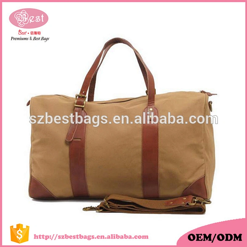 Premium luggage travel bags weekender travel bag Italian travel bag
