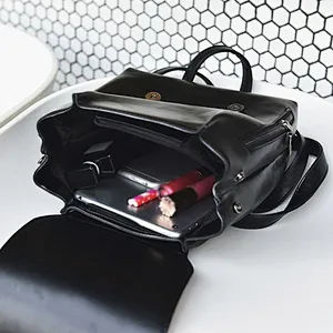 Women Lady Backpack Leather School Office Shoulder Bag Handbag