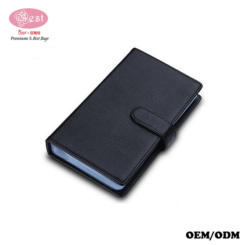 2019 Hot Selling pop up cheap pocket leather business card holder