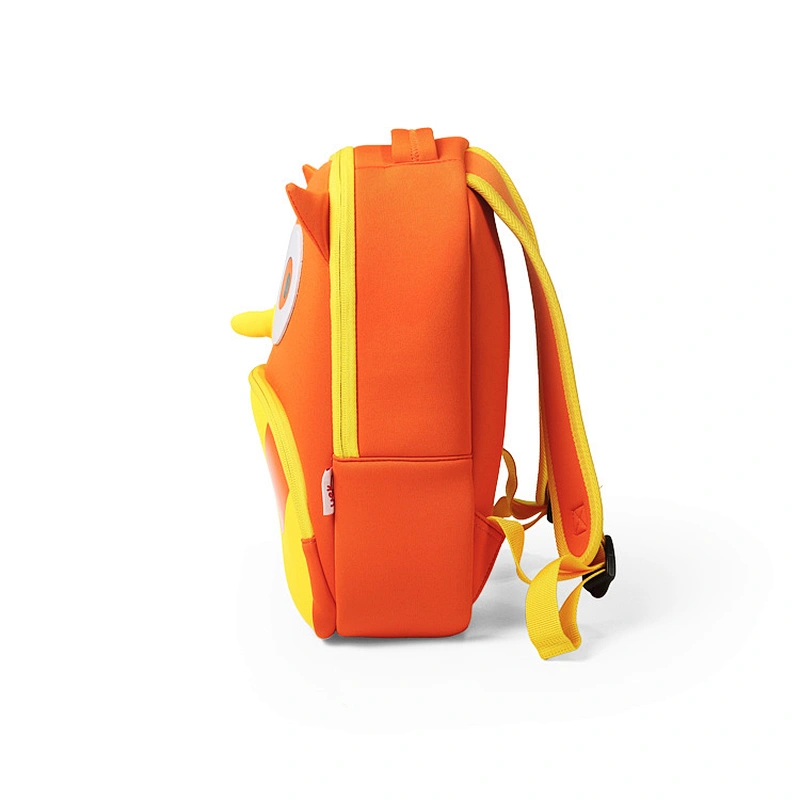 Anime book bag custom 3d neoprene animal backpack for children