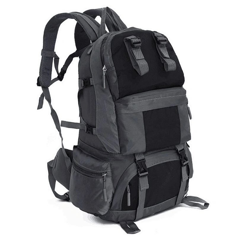 Printed logo hiking backpack travel backpacking outdoor
