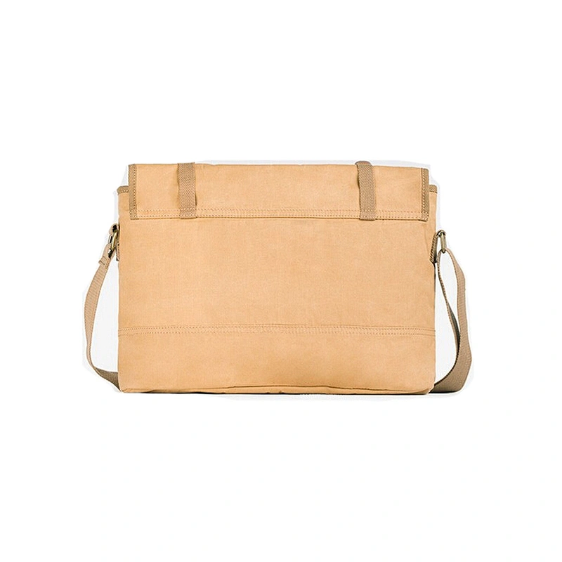Outdoor Dailay Leisure Messenger Bag Large Capacity Canvas Satchel Rigid Men Riding Shoulder Bag