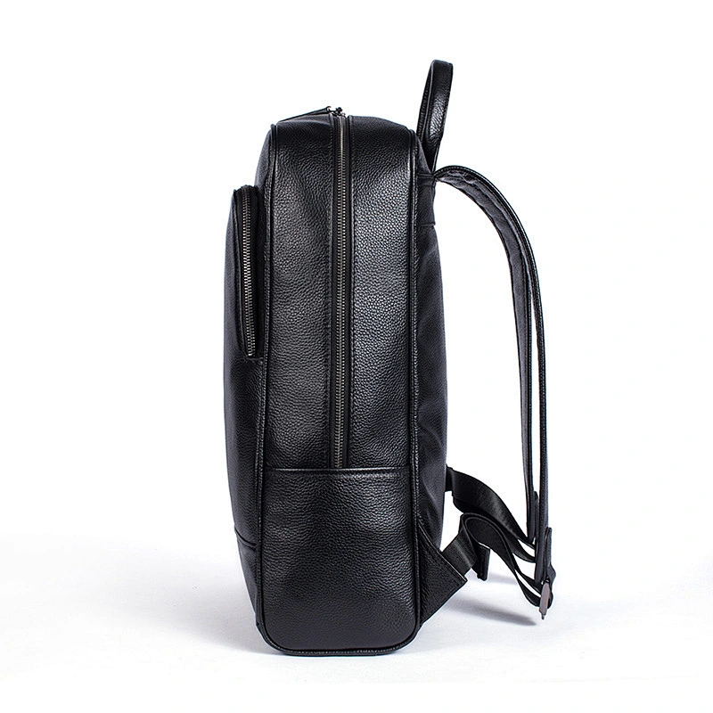 2019 new style Large Men's Women's Leather Backpack Travel Satchel Laptop Rucksack School Bag