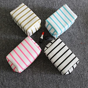 Customized trendy travel PU makeup kits make up bag