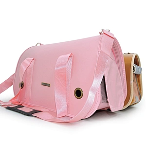 Portable soft sided pet travel tote shoulder sling bag cat carrier satchels for dogs