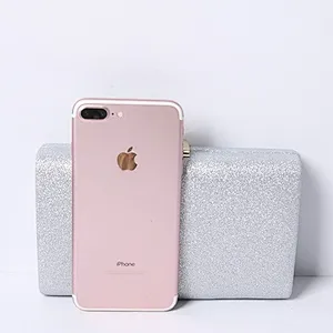 2019 New Fashioned Bag Ladies Paillette Handbag Clutch Dinner Bag with Glett Leather