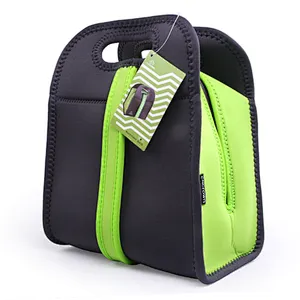 School student children neoprene lunch bag for kids food
