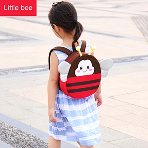 Kindergarten toddler kids mini backpack with leash for toddler