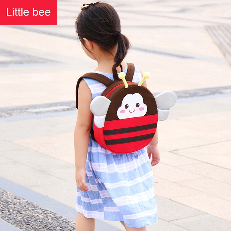 Kindergarten toddler kids mini backpack with leash for toddler