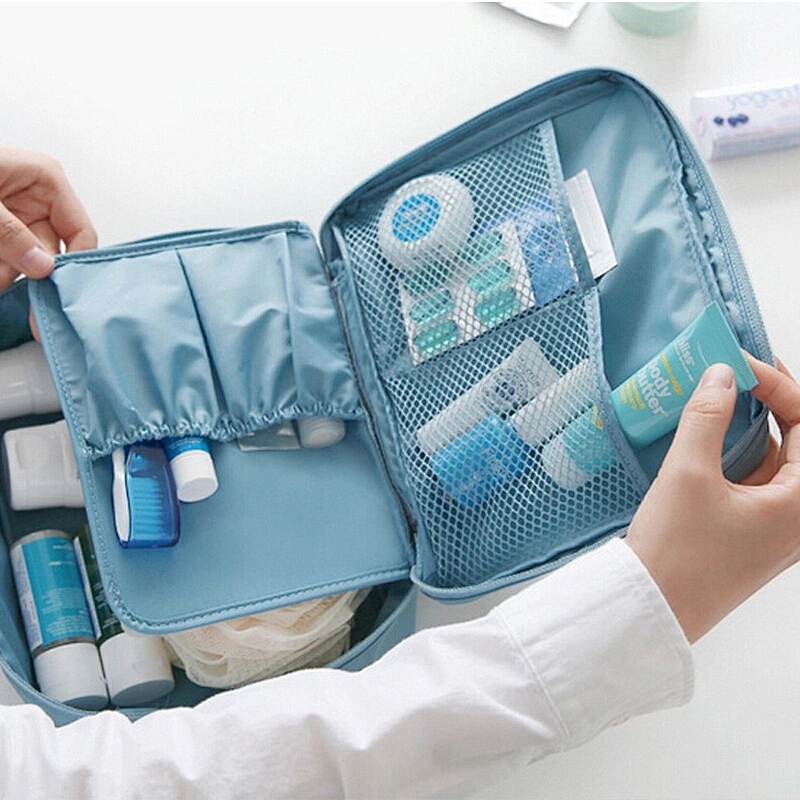 Travel Makeup Cosmetic Toiletry Case Wash Organizer Storage Pouch Hanging Bag