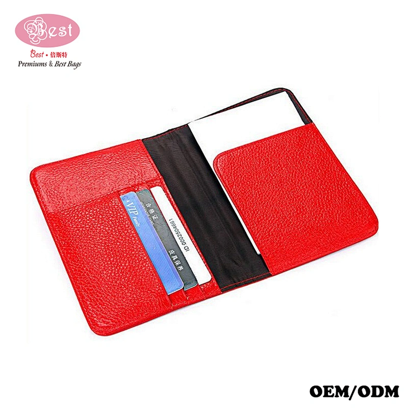 The Best Selling On Line Shopping Real Leather Passport Holder Multi Functional Passenger Travel Passport Holder Wallet