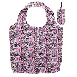 Reusable Grocery Bags Heavy Duty Foldable Shopping Tote Bag Printed shopping bags