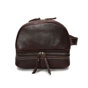 Fashion Leather cosmetic case bag women Zippered Makeup Bag organizador de maquillaje