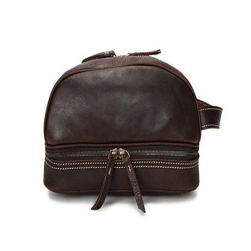 Fashion Leather cosmetic case bag women Zippered Makeup Bag organizador de maquillaje