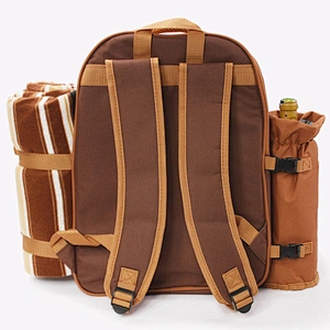 Best sellers waterproof durable big capacity lightweight wine picnic set bag backpack for family