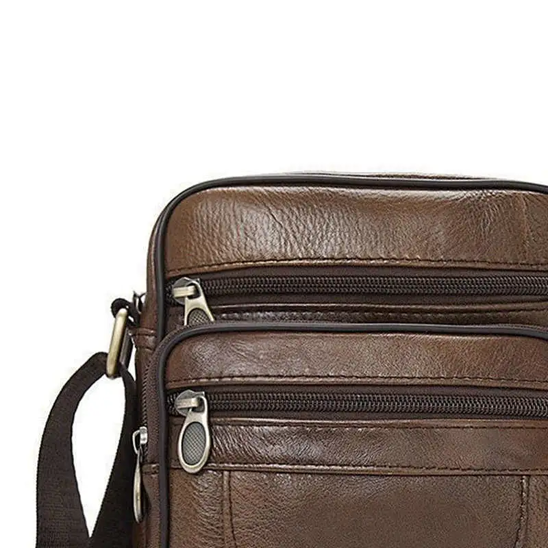 Custom wholesale sling pu men's shoulder bag crossbody vintage Travel Sports Chest messenger bag