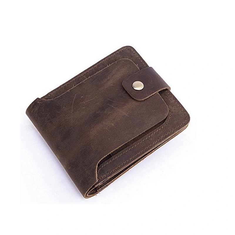 Wholesale Leather Purse Card Organizer Pouch Unisex Leather Wallets