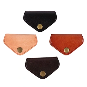 Medium Real Leather Lorenz Mens Coin Tray Wallets Purse handbag  for  Airpods Earphone