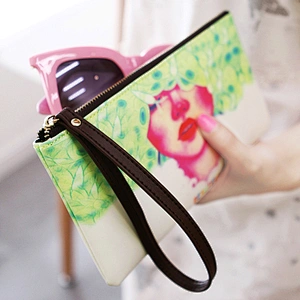 2020 Amazon top sellers stylish simple lightweight art design Small wallet for women