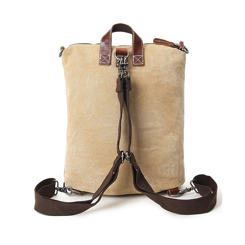 Ethnic Style Canvas Backpack Casual School Book Bag Sports Daypack Rucksack