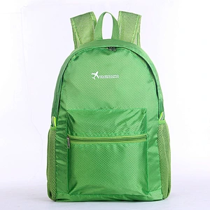 Ladies custom laptop Rucksack Women Nylon materials Pompom college Backpack Handbag Anti-theft backpack Bag