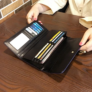 2020 cheap high quality elegent durable collapsible PU wallet women for shopping