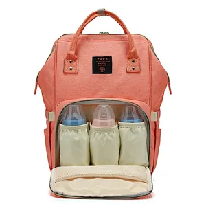 Large Capacity Baby Care Stylish Multi-FunctionTravel Backpack Nappy Bags Maternity Mother Baby Diaper Bag with Waterproof