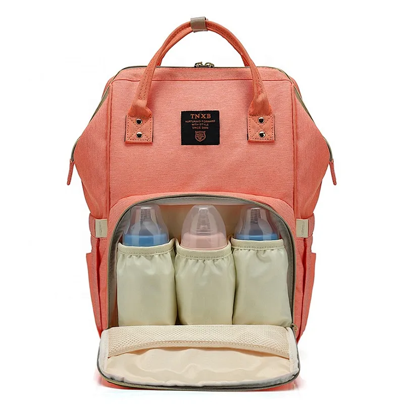 Large Capacity Baby Care Stylish Multi-FunctionTravel Backpack Nappy Bags Maternity Mother Baby Diaper Bag with Waterproof