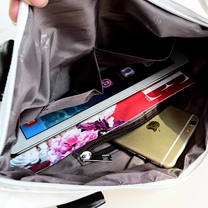 Latest college girls student hanging shoulder long strip handbags messenger bags