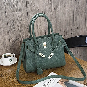 2019 PU Leather Mini Crossbody Bag Lady Handbags with Lichee Pattern