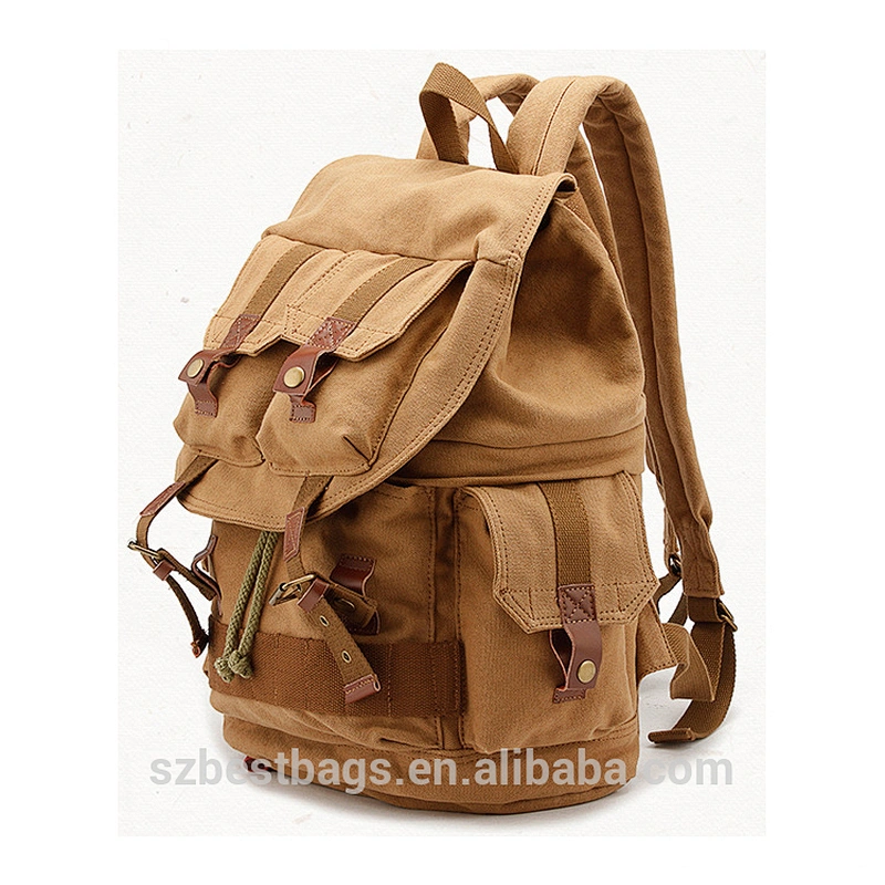 2018 Newest Design DSLR Backpack Canvas Daypack Large Capacity Camera Backpack