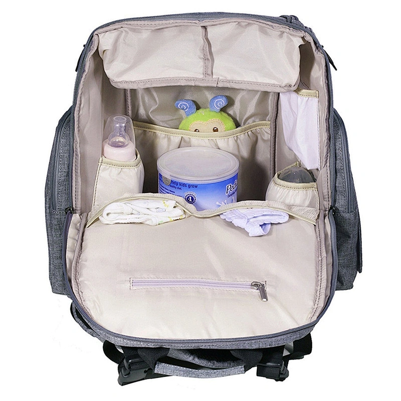 Unisex Sleeping Lamb Baby Diaper Bag Backpack with Changing Pad