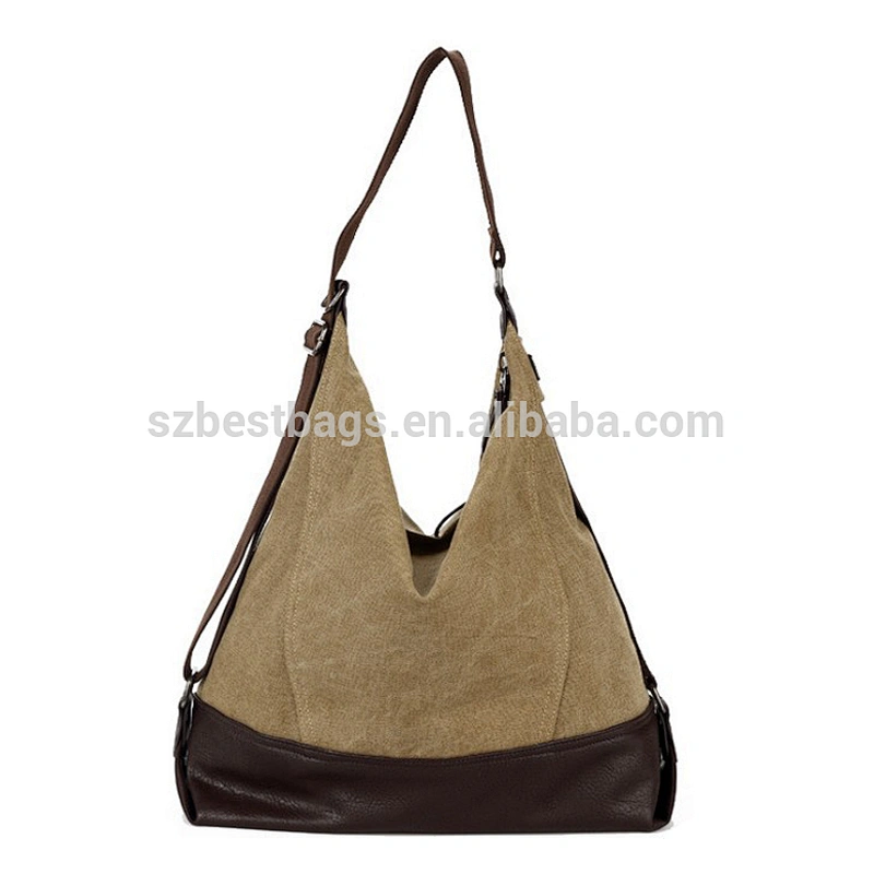 Women's Large Capacity Portable Messenger Bag Shoulder Canvas Handbags