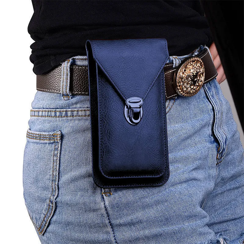 Premium Leather Wallet Flip Pouch Bag Belt-Clip Holster Case Cover For Phone
