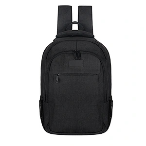 Custom black business backpack high quality business laptop bag